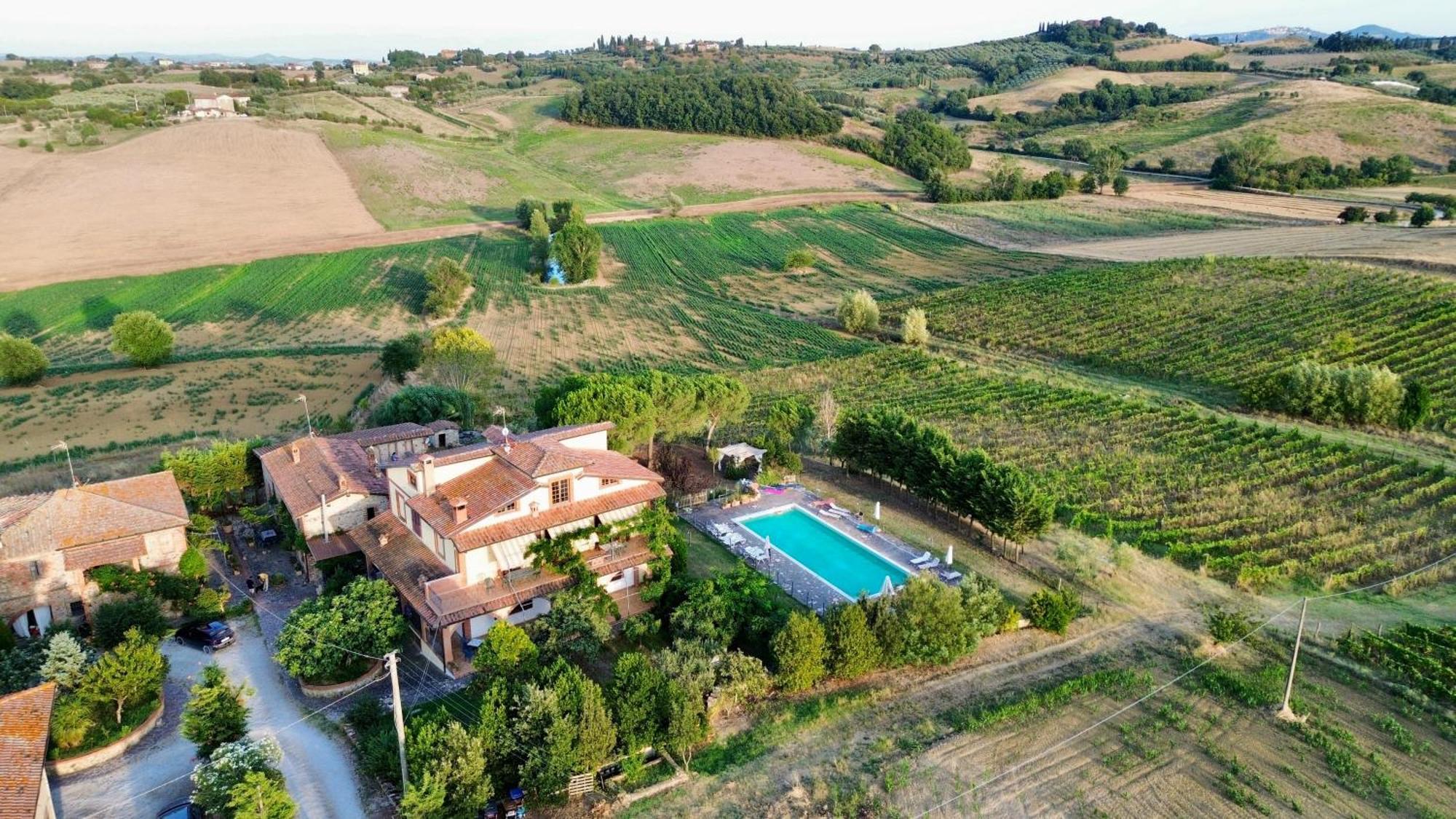 Cetine Vecchie Villa Torrita di Siena Exteriör bild